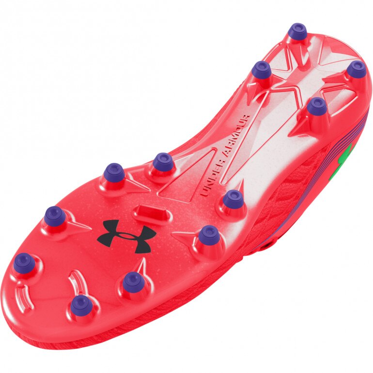 Buty piłkarskie korki lanki Under Armour UA Clone Magnetico Pro 3.0 FG - koral