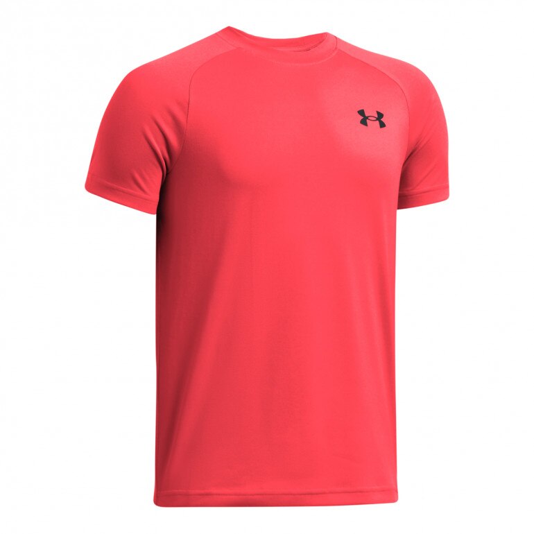 Chłopięca koszulka treningowa Under Armour UA Tech 2.0 SS - czerwona