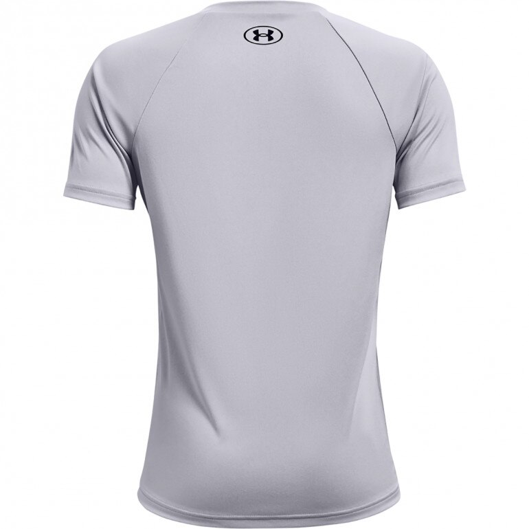 Chłopięca koszulka treningowa UNDER ARMOUR UA Tech Big Logo SS - szara 