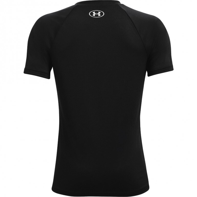 Chłopięca koszulka treningowa UNDER ARMOUR UA Tech Big Logo SS - czarna 