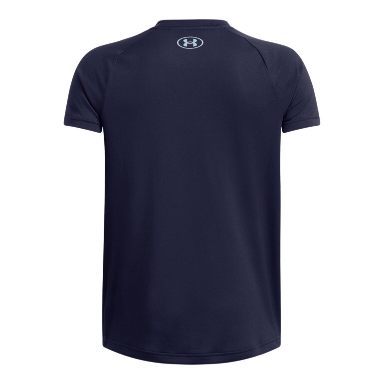 Chłopięca koszulka treningowa Under Armour UA Tech Graphic SS - czarna