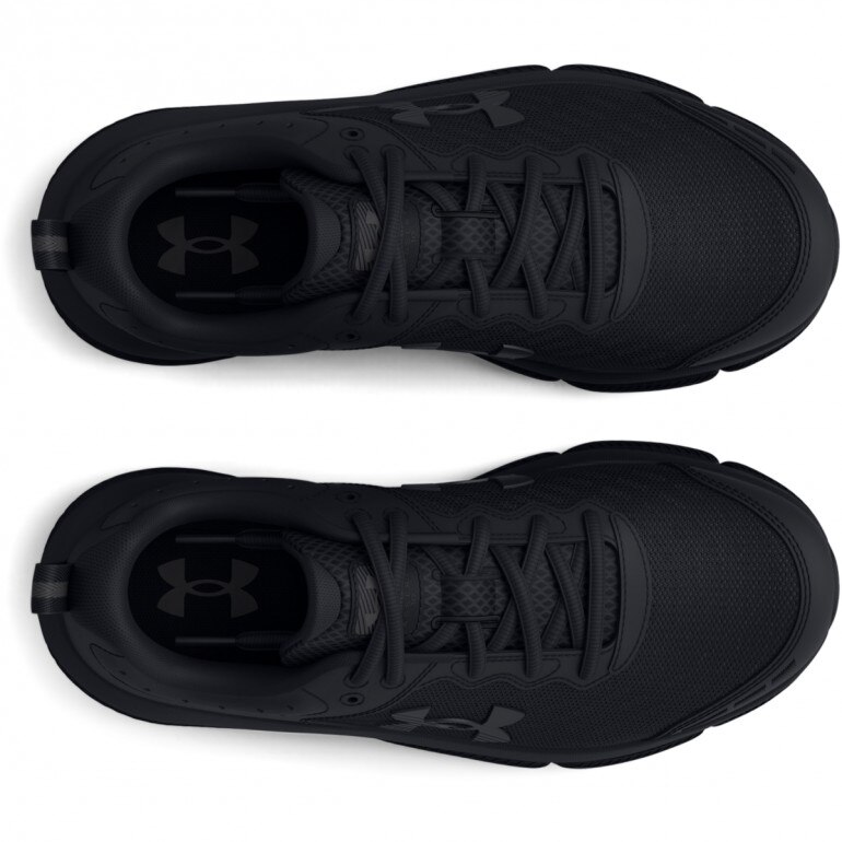 Chłopięce buty do biegania Under Armour UA BGS Assert 10 - czarne