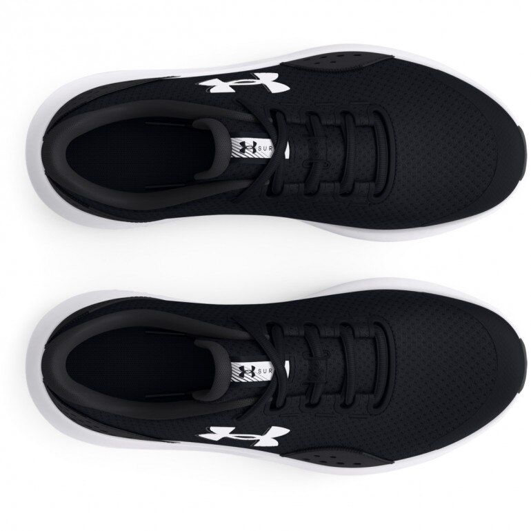 Chłopięce buty do biegania Under Armour UA Bgs Surge 4 - czarne