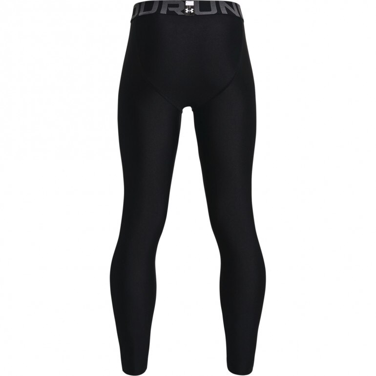 Chłopięce legginsy treningowe UNDER ARMOUR UA HG Armour Leggings - czarne