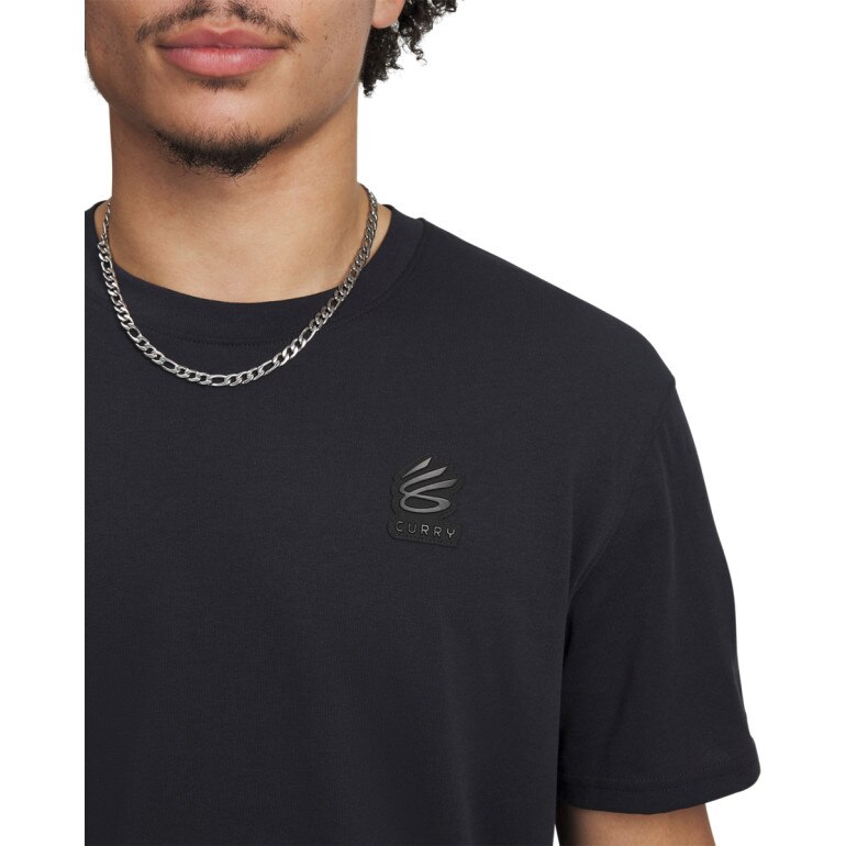 Męska koszulka do koszykówki Under Armour Curry HW Trend Tee - czarna