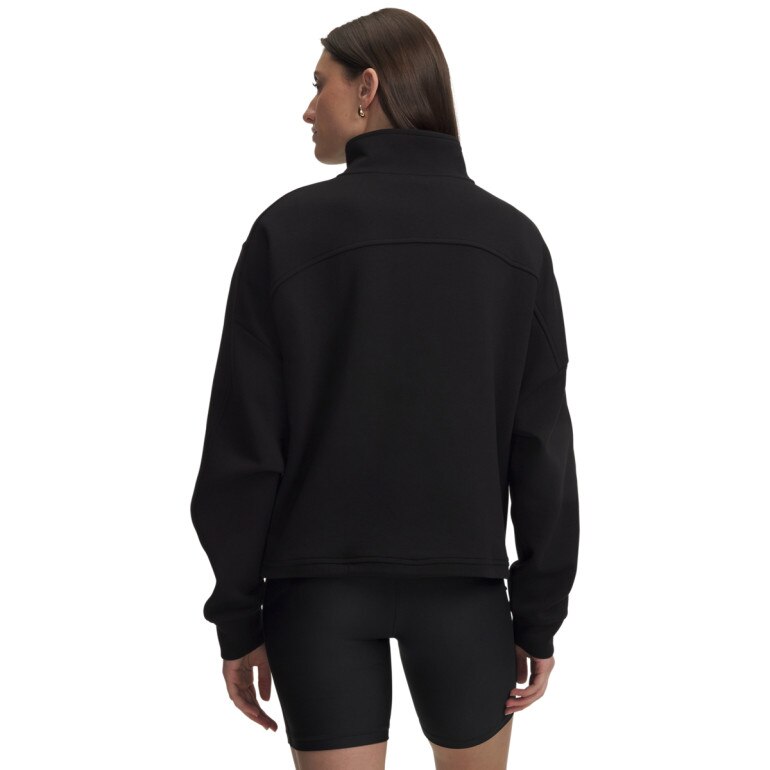Damska bluza dresowa nierozpinana Under Armour Unstoppable Fleece HZ - czarna