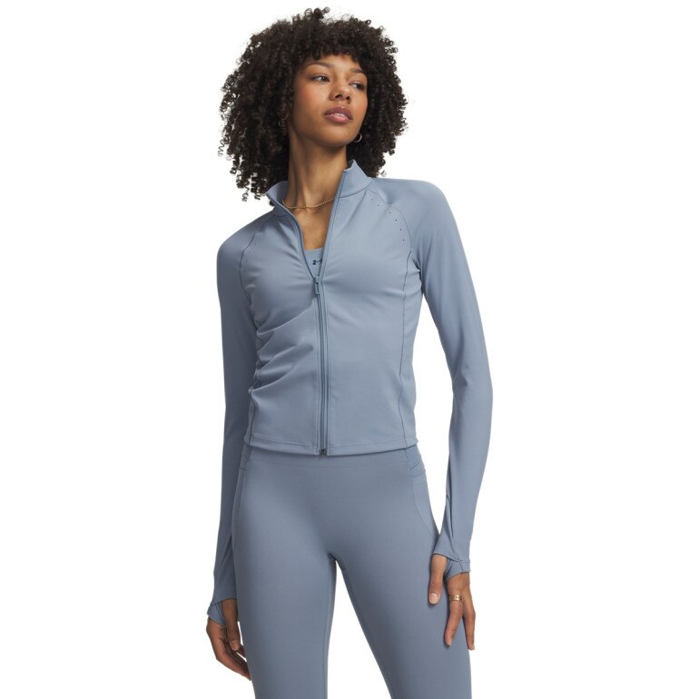 Damska bluza treningowa Under Armour Vanish Elite Full Zip - niebieska
