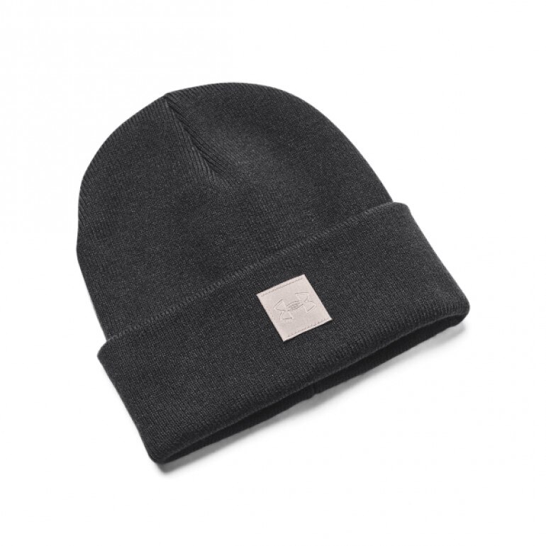 Damska czapka treningowa Under Armour UA Halftime Cuff - czarna