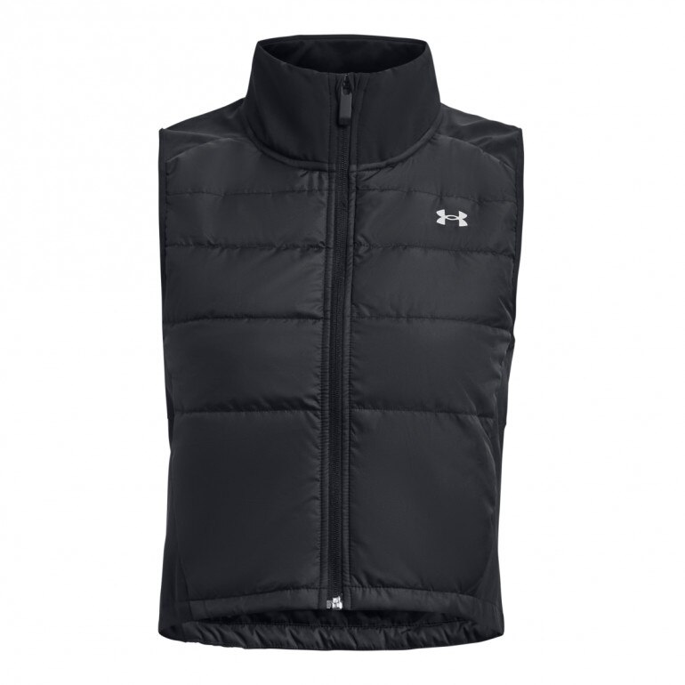 Damska kamizelka do biegania Under Armour Launch Insulated Vest - czarna 