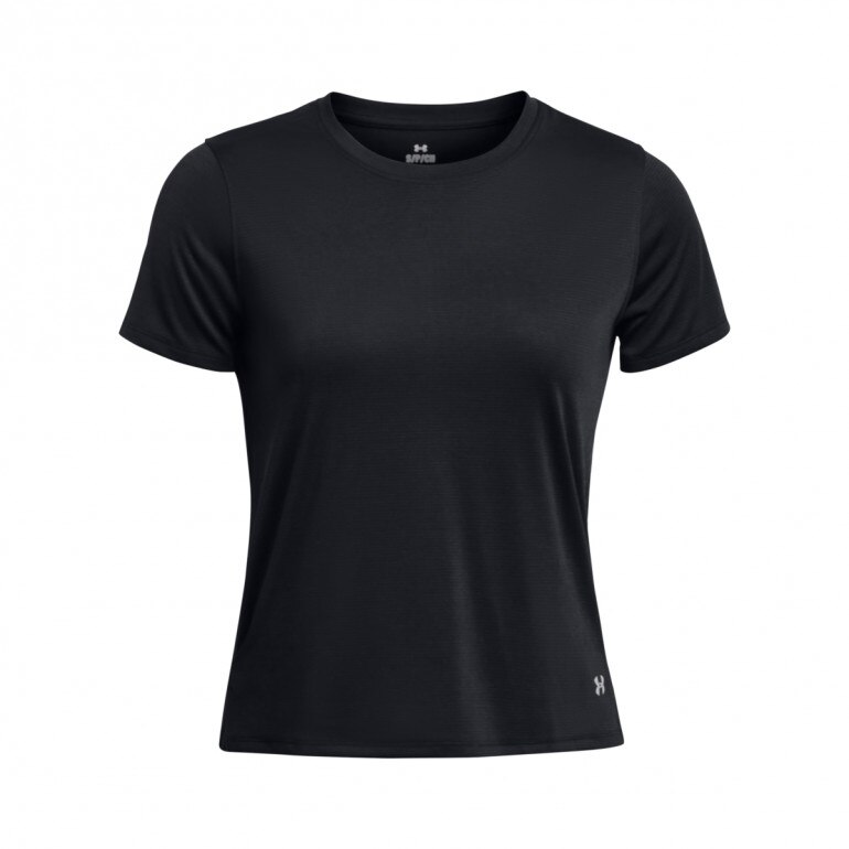 Damska koszulka do biegania Under Armour UA Launch Shortsleeve - czarna