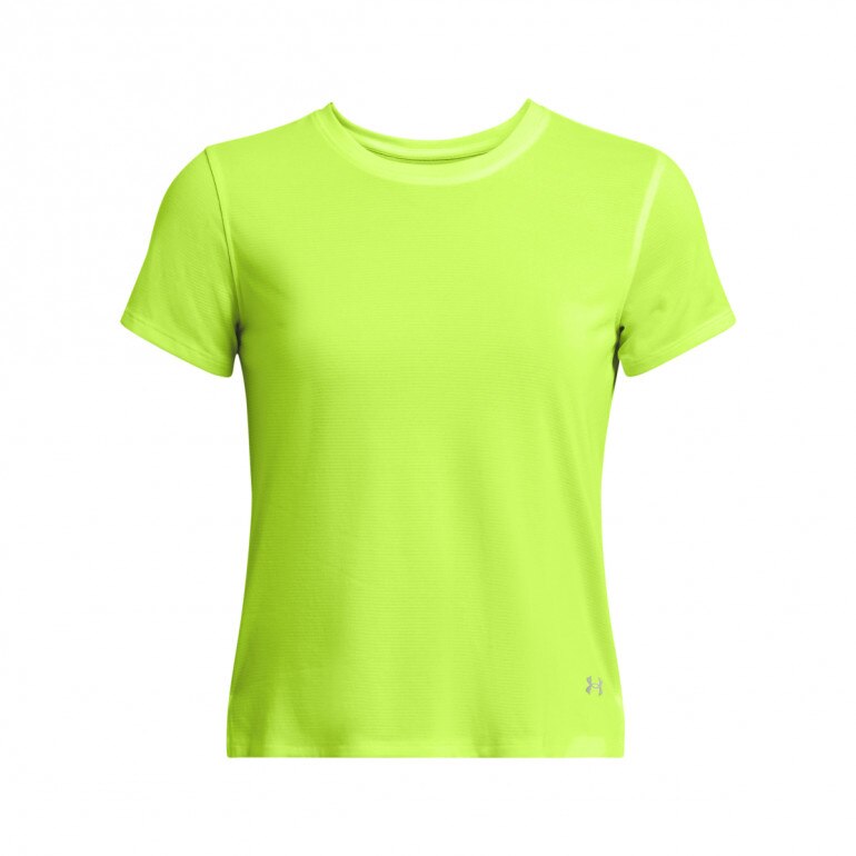Damska koszulka do biegania Under Armour UA Launch Shortsleeve - zielona 