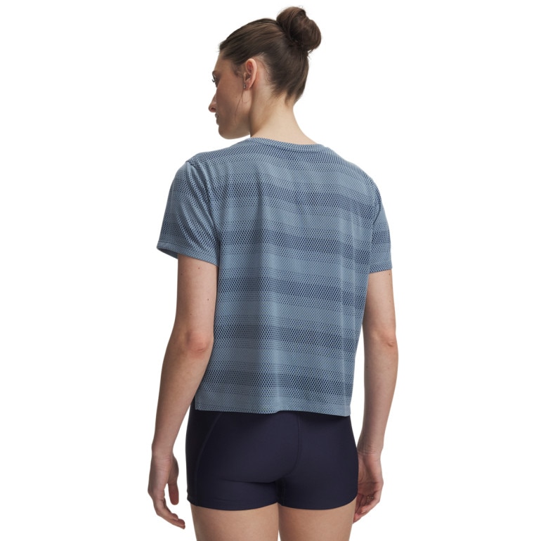 Damska koszulka do biegania Under Armour UA Velociti Shortsleeve - niebieska