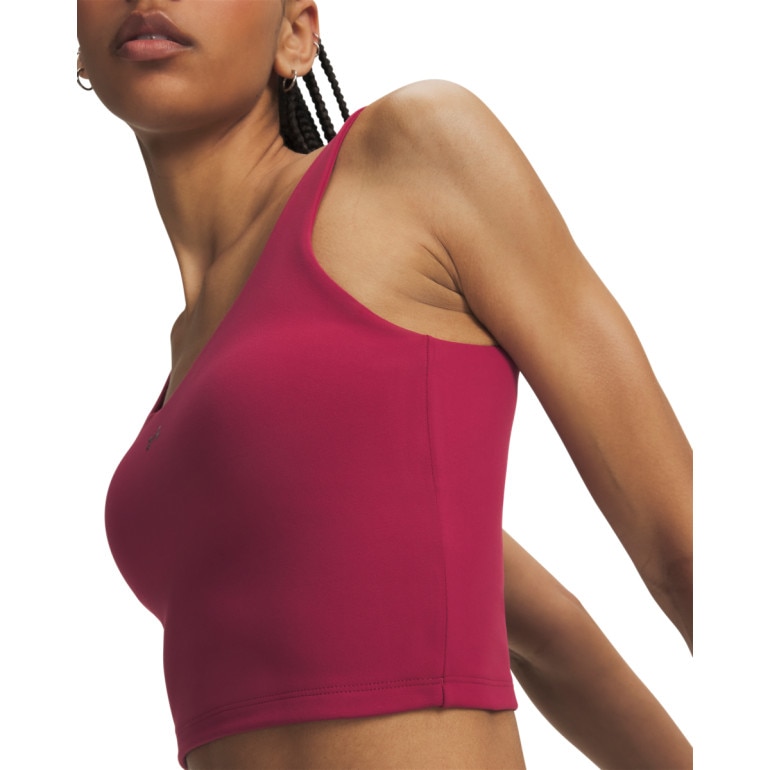 Damska koszulka treningowa bez rękawów Under Armour Motion Tank - burgundowa