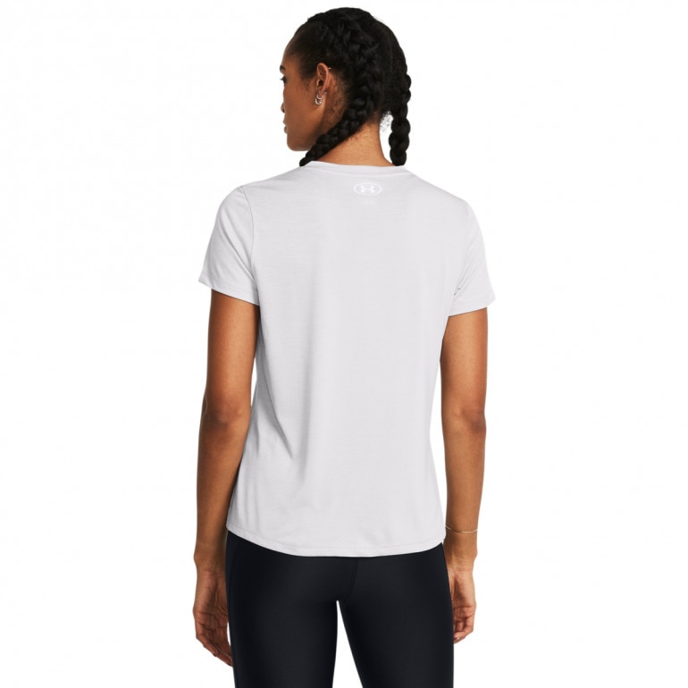 Damska koszulka treningowa Under Armour Tech SSV- Twist - szara