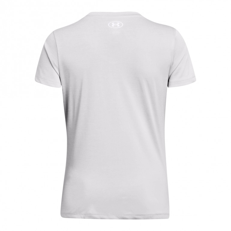Damska koszulka treningowa Under Armour Tech SSV- Twist - szara