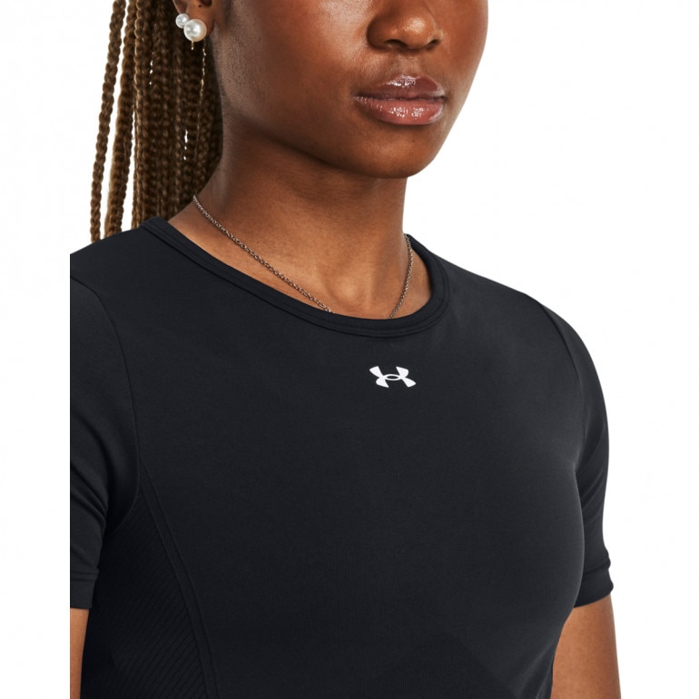 Damska koszulka treningowa Under Armour UA Vanish Seamless SS - czarna