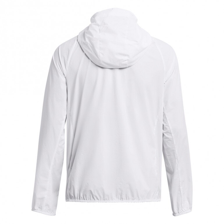 Damska kurtka do biegania Under Armour Launch Lightweight Jacket - biała