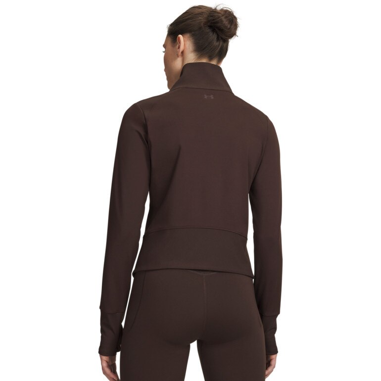 Damska kurtka treningowa Under Armour Meridian Jacket - brązowa
