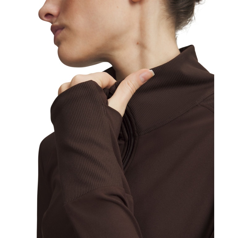 Damska kurtka treningowa Under Armour Meridian Jacket - brązowa