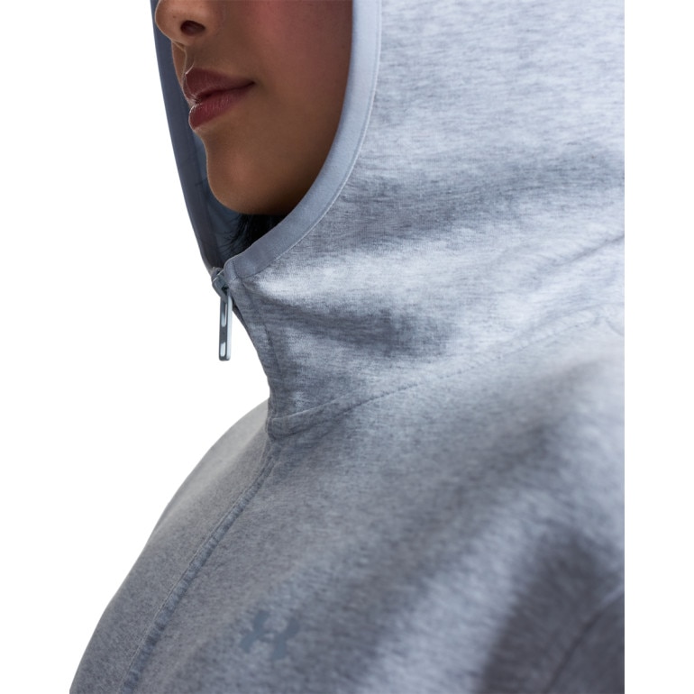 Damska kurtka Under Armour Unstoppable Fleece FZ Jkt - szara
