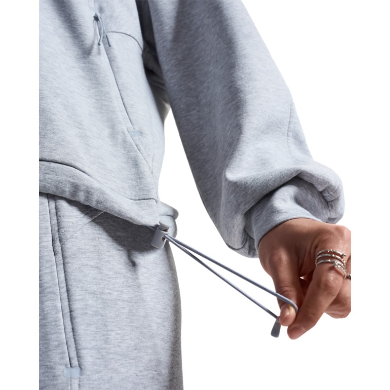 Damska kurtka Under Armour Unstoppable Fleece FZ Jkt - szara