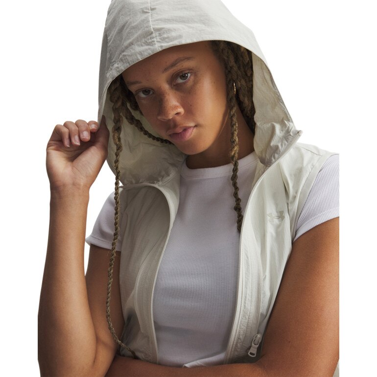 Damska kurtka wiatrówka 3w1 Under Armour UA Unstoppable Utility - beżowa