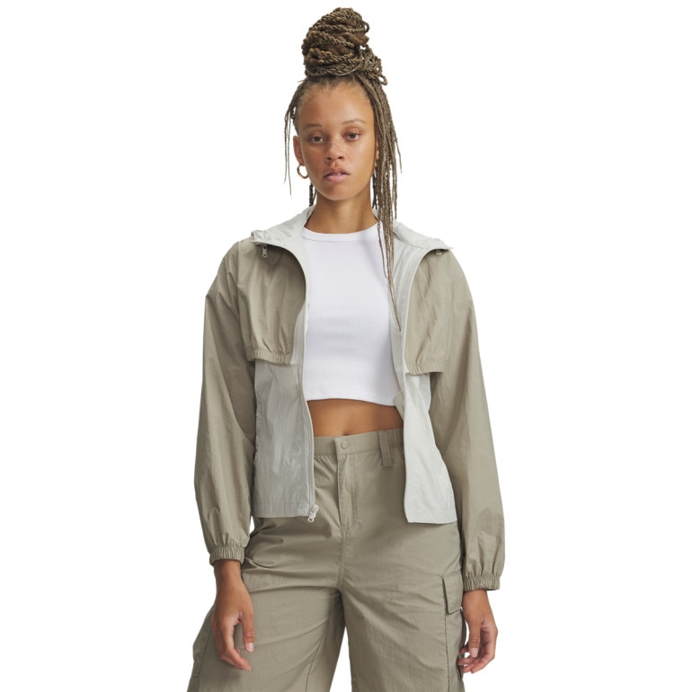 Damska kurtka wiatrówka 3w1 Under Armour UA Unstoppable Utility - beżowa