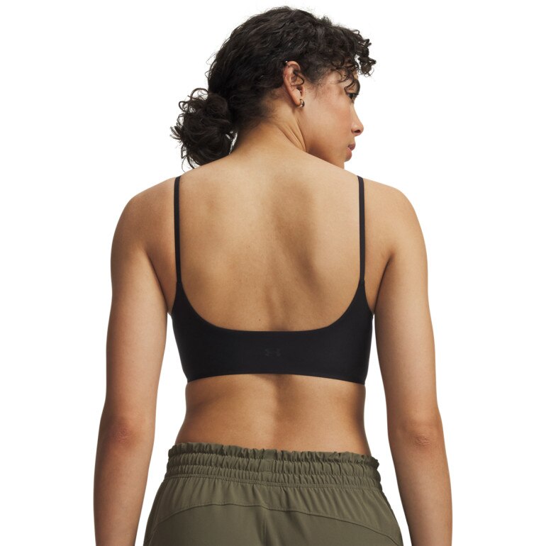 Damski biustonosz treningowy Under Armour Open Back Bralette - czarny