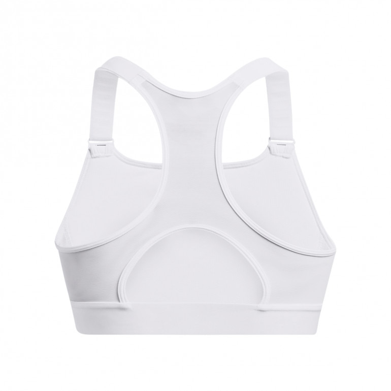 Biustonosz treningowy Under Armour UA HeatGear High - biały 