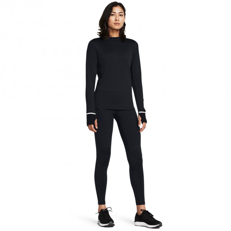 Damski longsleeve do biegania Under Armour UA Qualifier Cold LS - czarny