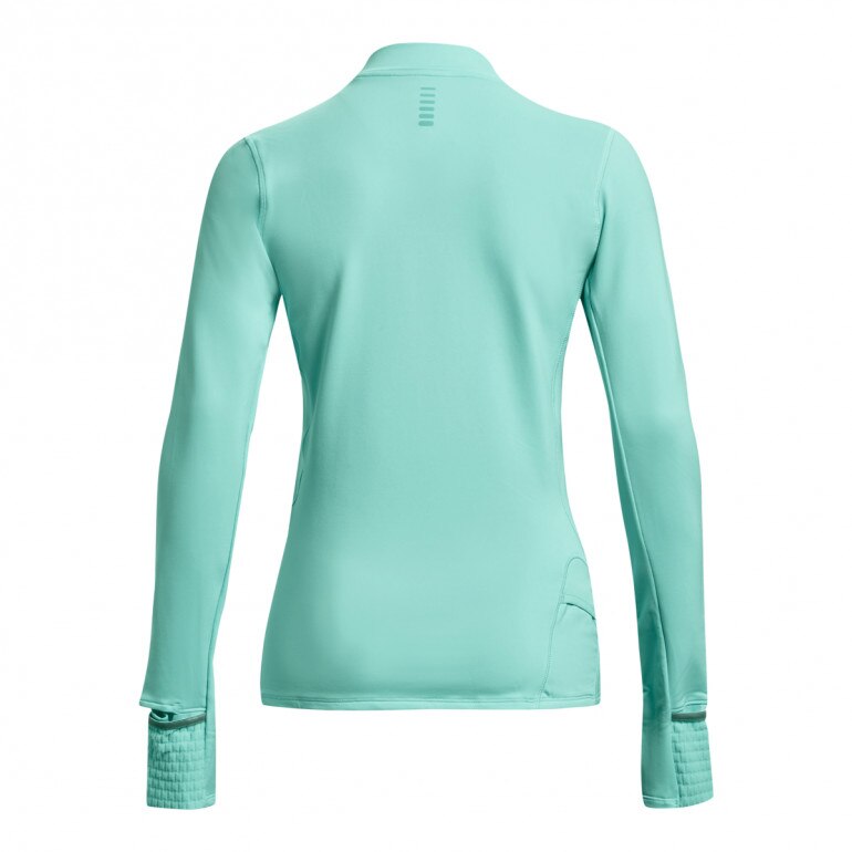 Damski longsleeve do biegania Under Armour UA Qualifier Cold LS - miętowy