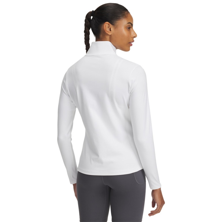 Damski longsleeve treningowy rozpinany Under Armour Motion Jacket Emea - biały