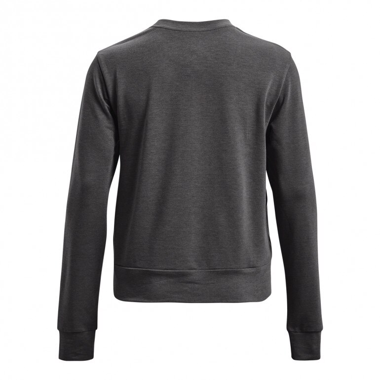 Damski longsleeve treningowy Under Armour Rival Terry Crew - szary