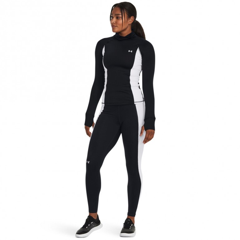 Damski longsleeve treningowy Under Armour UA Train CW Funnel Neck - czarny
