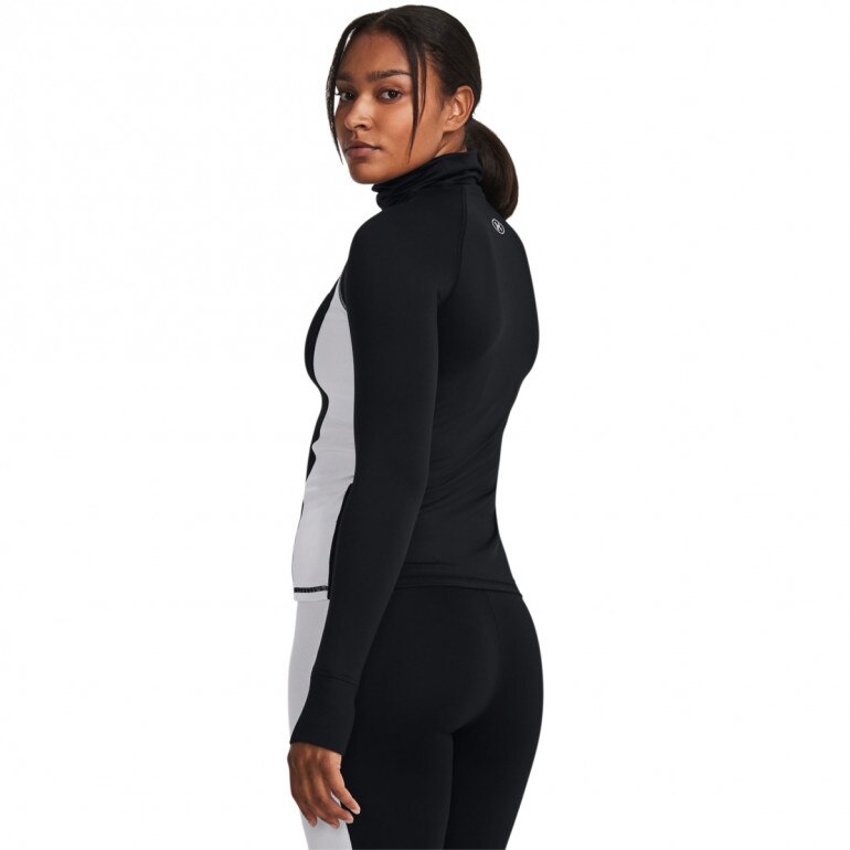 Damski longsleeve treningowy Under Armour UA Train CW Funnel Neck - czarny