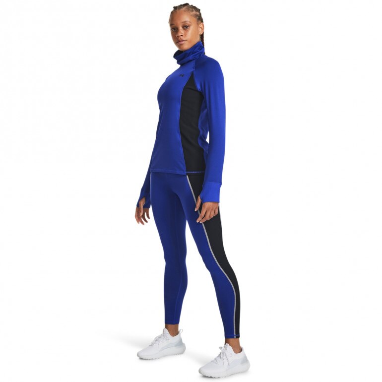 Damski longsleeve treningowy Under Armour UA Train CW Funnel Neck - niebieski