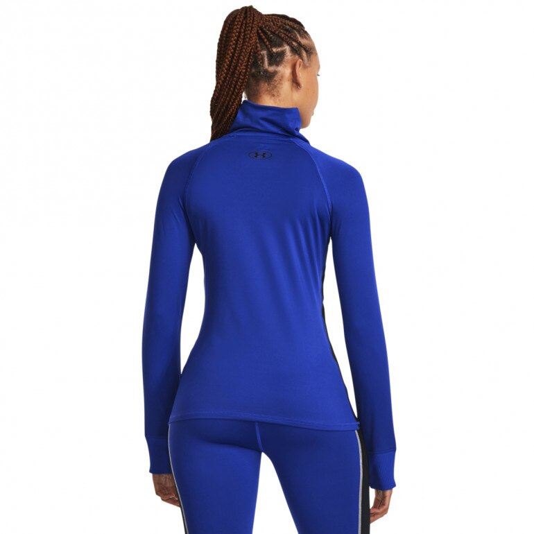 Damski longsleeve treningowy Under Armour UA Train CW Funnel Neck - niebieski