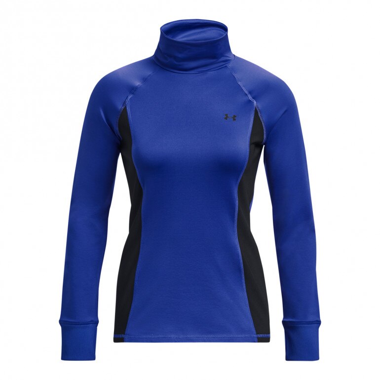 Damski longsleeve treningowy Under Armour UA Train CW Funnel Neck - niebieski