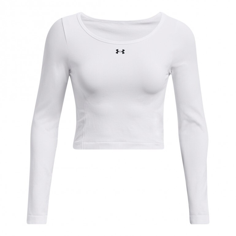 Damski longsleeve treningowy Under Armour UA Vanish Seamless LS - biały