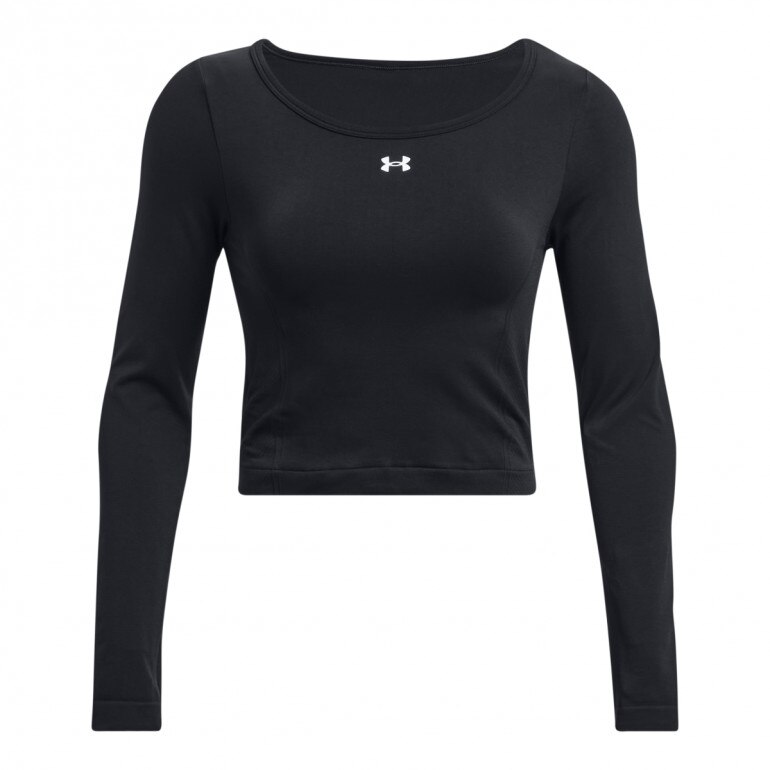 Damski longsleeve treningowy Under Armour UA Vanish Seamless LS - czarny