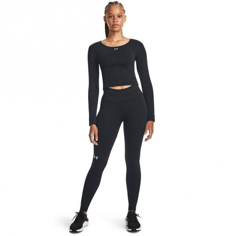 Damski longsleeve treningowy Under Armour UA Vanish Seamless LS - czarny