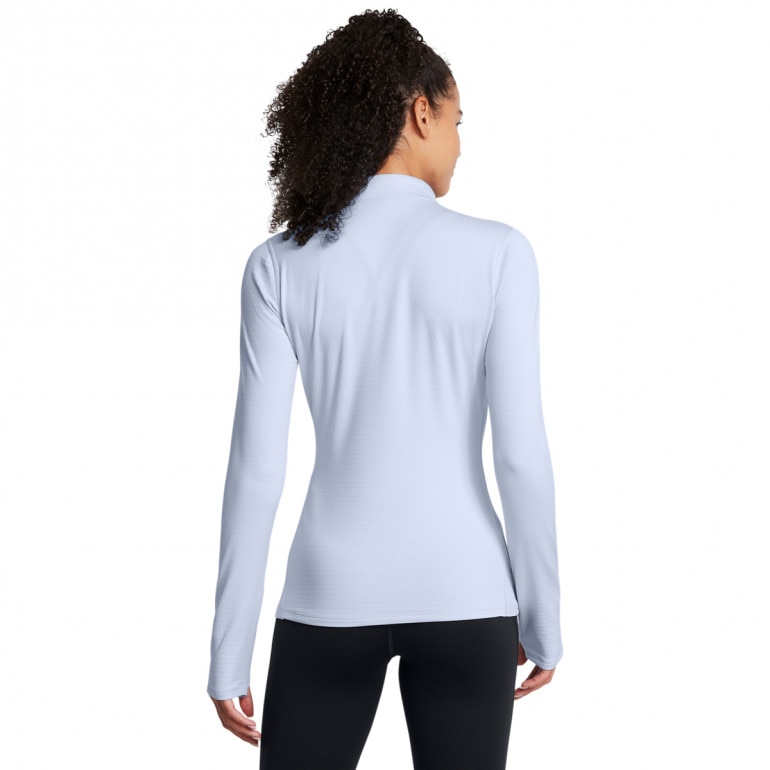 Damski longsleeve treningowy Under Armour Vanish Cw 1/2 Zip - niebieski