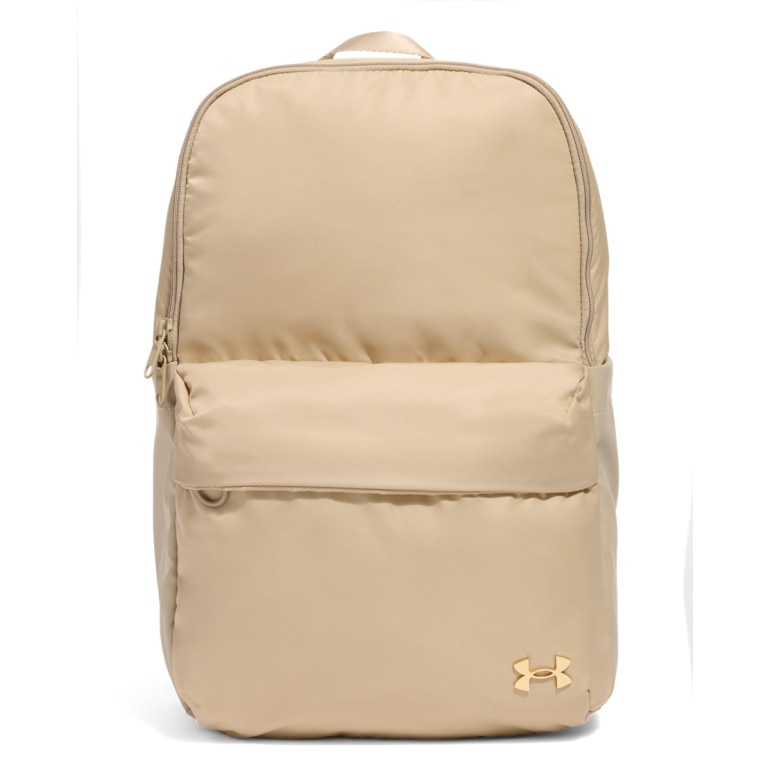 Damski plecak treningowy Under Armour UA Studio Spirit Backpack - beżowy
