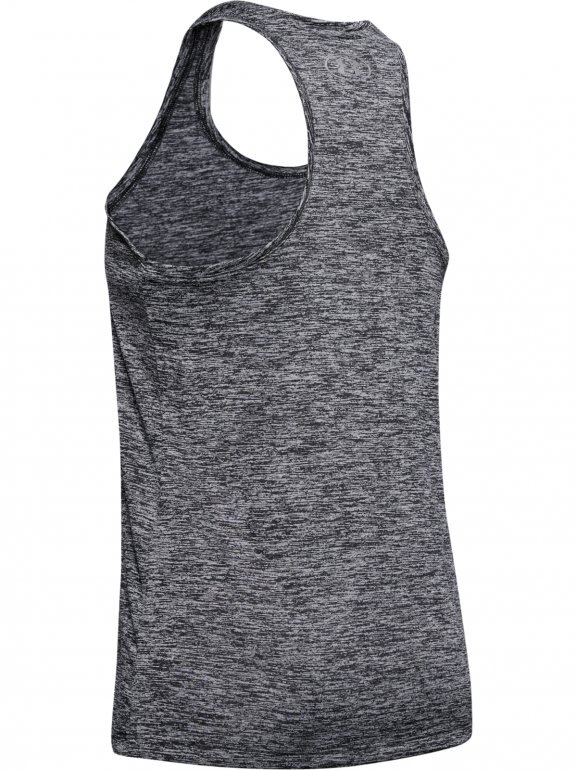 Damski top do biegania UNDER ARMOUR Tech Tank - Twist - szary