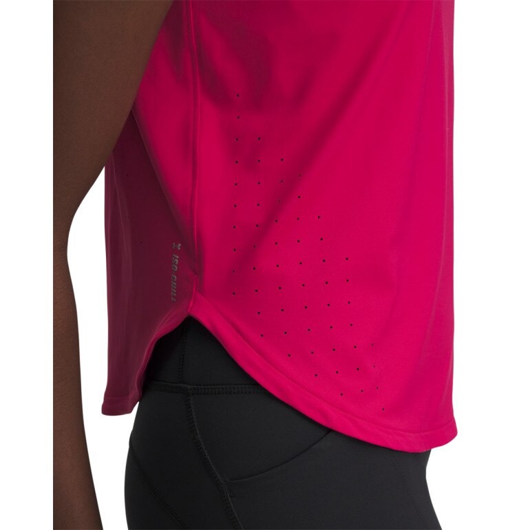 Damski top do biegania Under Armour UA Launch Elite Tank - różowy