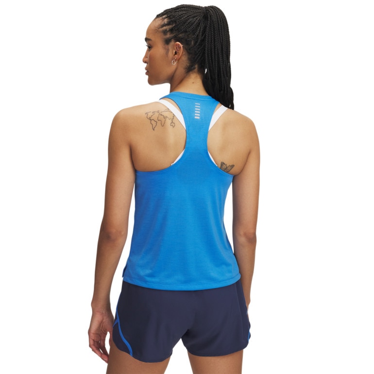 Damski top do biegania Under Armour UA Streaker Singlet - niebieski