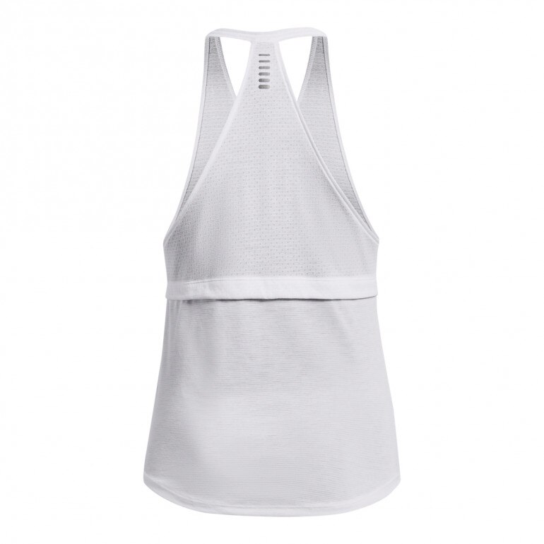 Damski top do biegania Under Armour UA Streaker Tank - biały