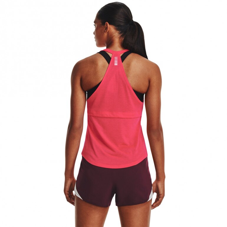 Damski top do biegania Under Armour UA Streaker Tank - różowy