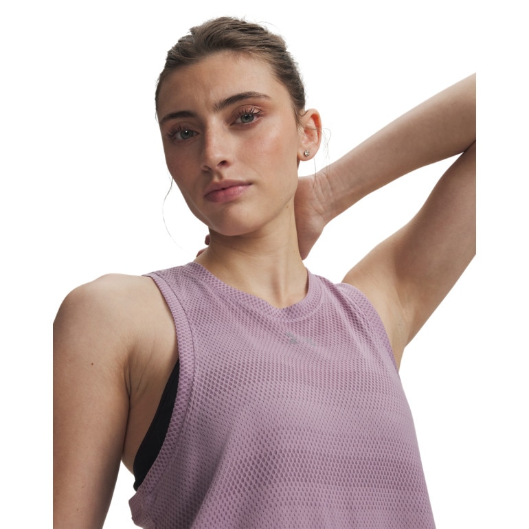Damski top do biegania Under Armour UA Velociti Singlet - różowy