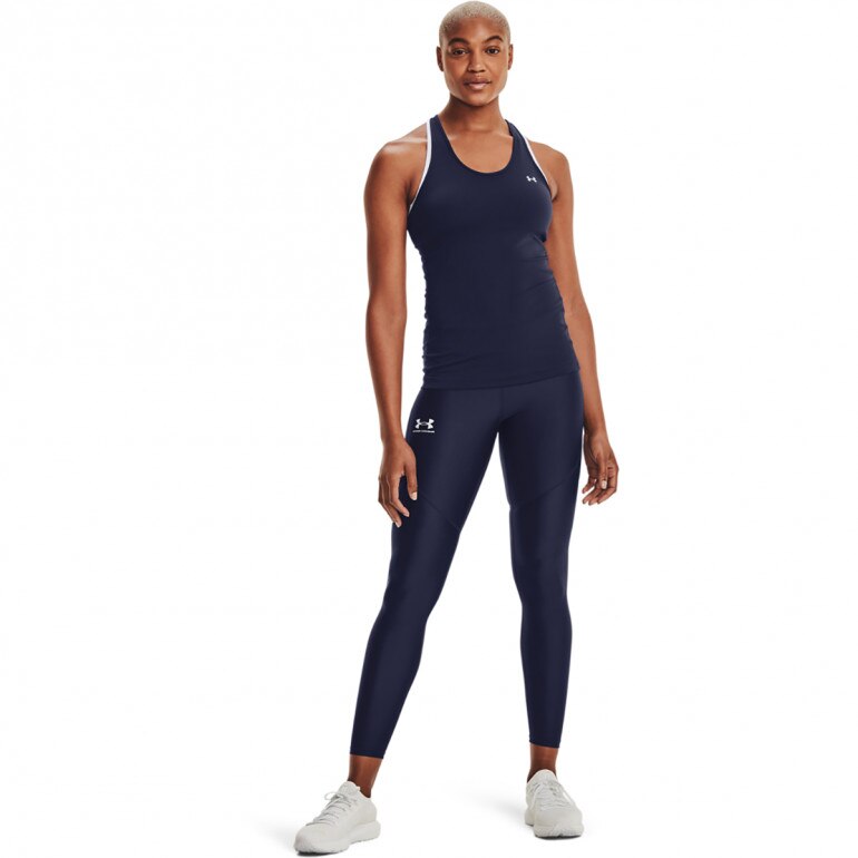 Damski top treningowy UNDER ARMOUR HG Armour Racer Tank - granatowy